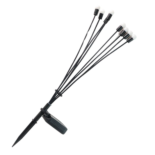 Solar Led Fiber Optic Garden Light - (1 Pc)