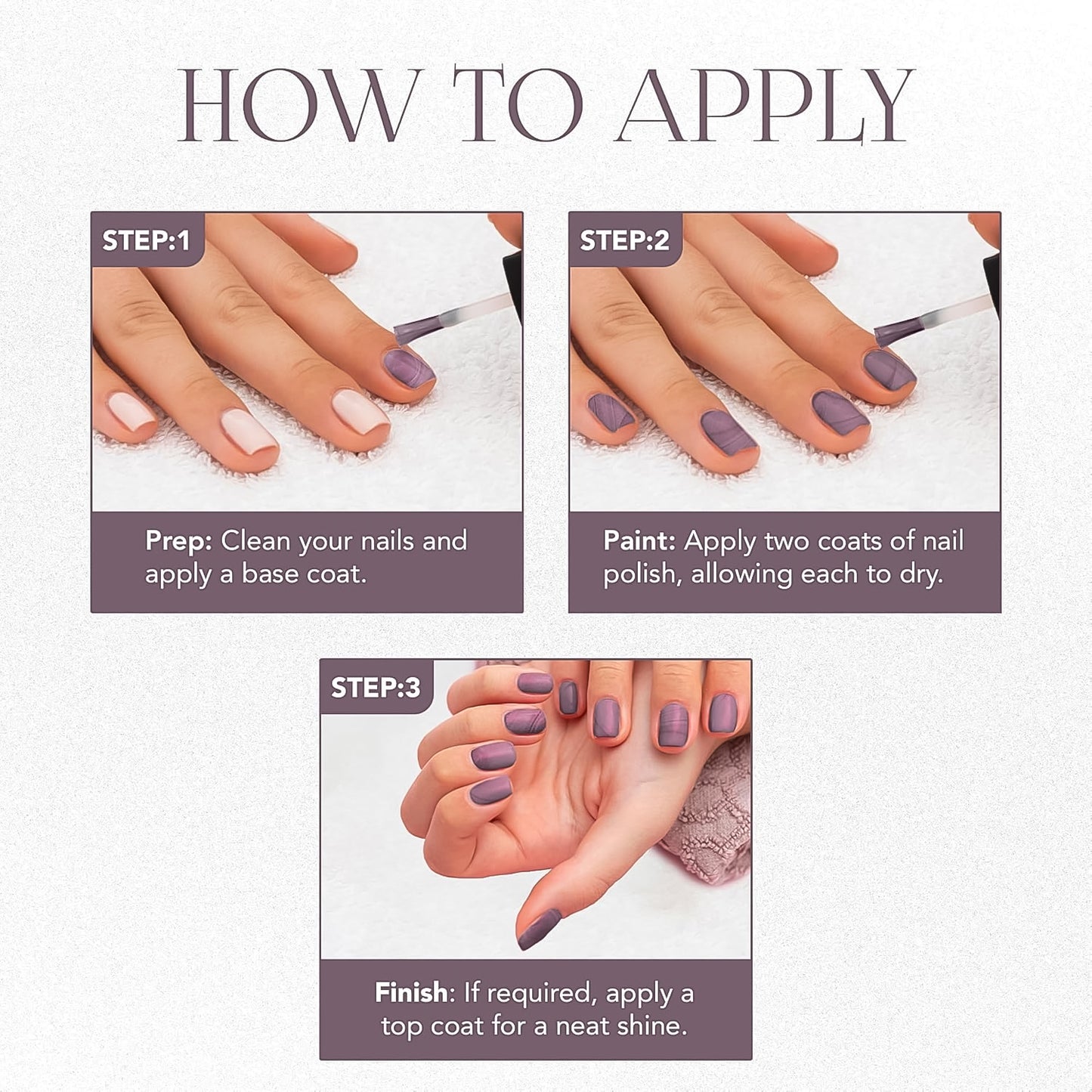 Og Beauty Premium Opal Purple Metallica Nail Polish (1 Pc  10 Ml)